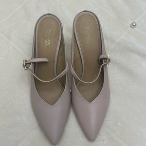 Michael Kors  Tiegan Muel Leather Women’s Heel 9M